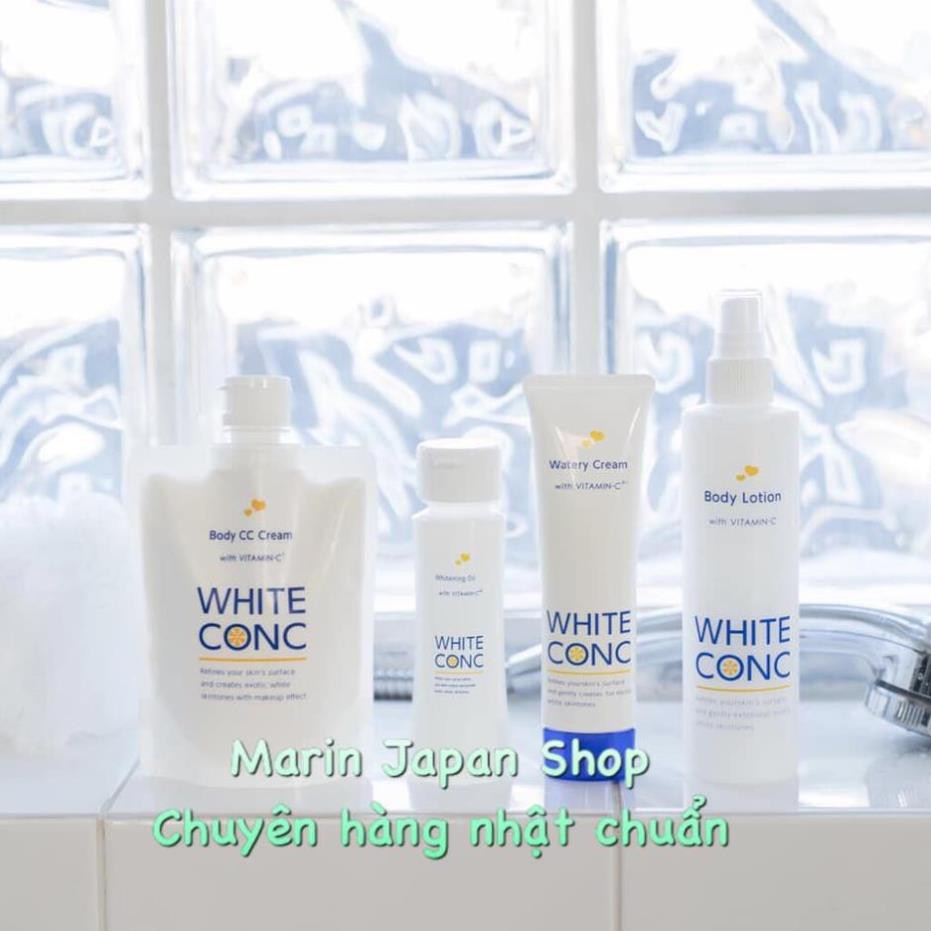 (SALE) Lotion White Conc xịt dưỡng trắng da body hàng Nhật Bản chính hãng