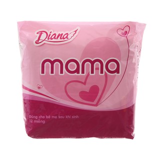 Băng vệ sinh Diana Mama không cánh 12 miếng