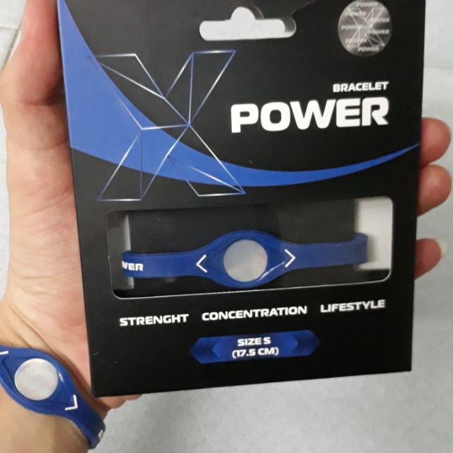 Vòng đeo tay power Bracelet thời trang _ cân bằng sức khỏe ( chỉ còn size S)