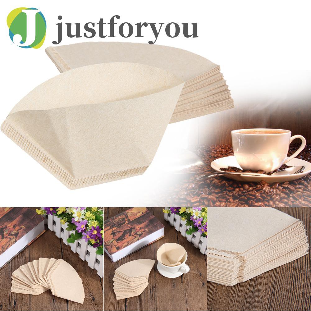 Justforyou Coffee Paper Filter for 101 Coffee Hand-poured Coffee Filter Drip Cup 40pcs