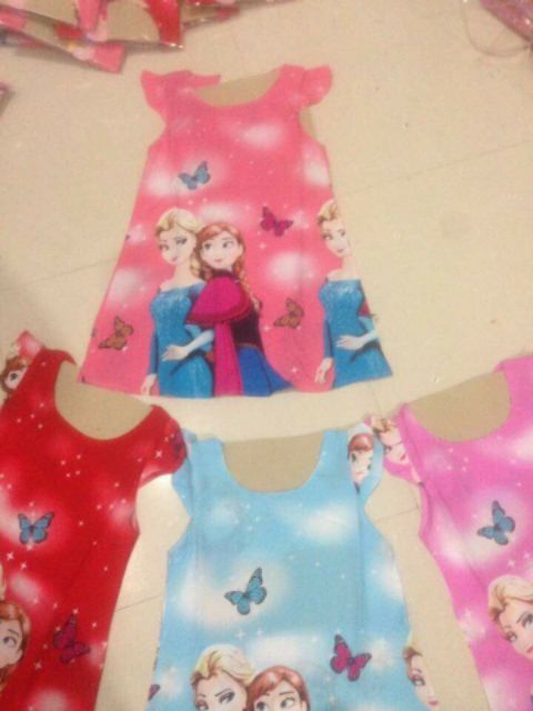 Váy lanh thái hình EOSA cho bé gái 15-25kg