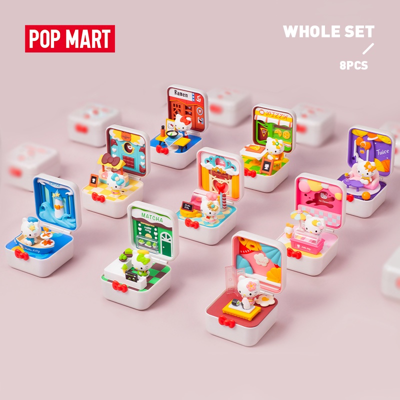 Hộp đựng thức ăn POP MART hình Hello Kitty ngộ nghĩnh