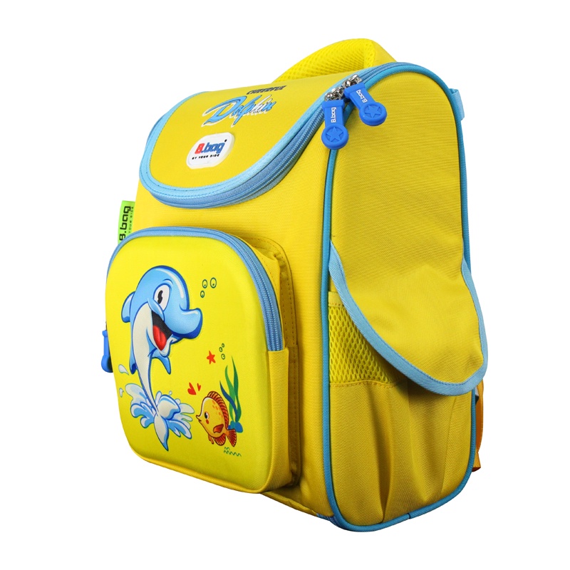 Balo b.bag chống gù genius box f2-dolphin b-12-107 vàng - ảnh sản phẩm 3