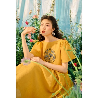 OLV - Đầm Sandra Embro Dress