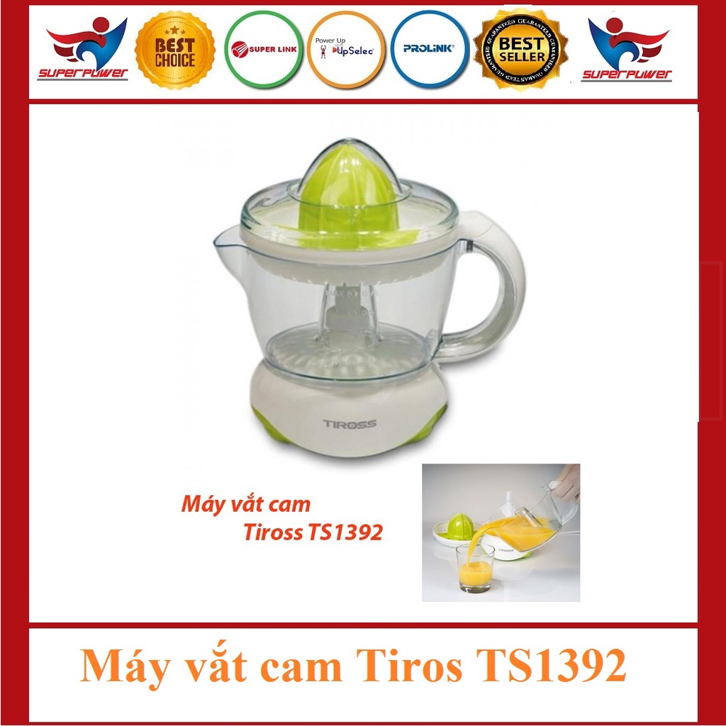 Máy vắt cam Tiros TS1392 Xanh,Cam