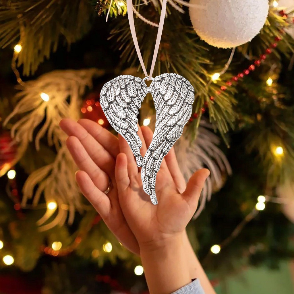1 Phụ Kiện Treo Trang Trí Cây Thông Noel in Chữ My Heart is in Heaven