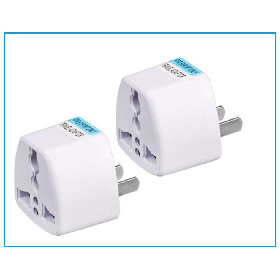 Đầu chuyển phích cắm đa năng từ 3 chân sang 2 chân dẹt