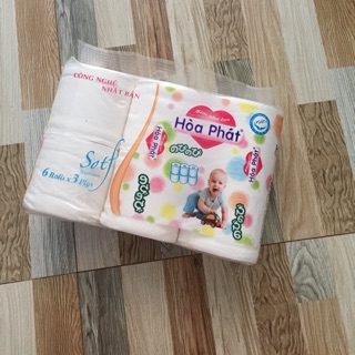 giấy vệ sinh cao cấp hoà phát - hsd 2025