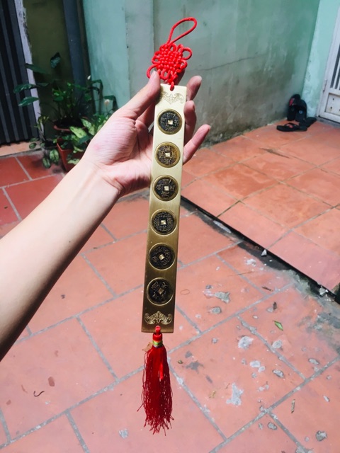 Thước lục đế ngũ đế dài 20cm vật phẩm phong thuỷ tài lộc