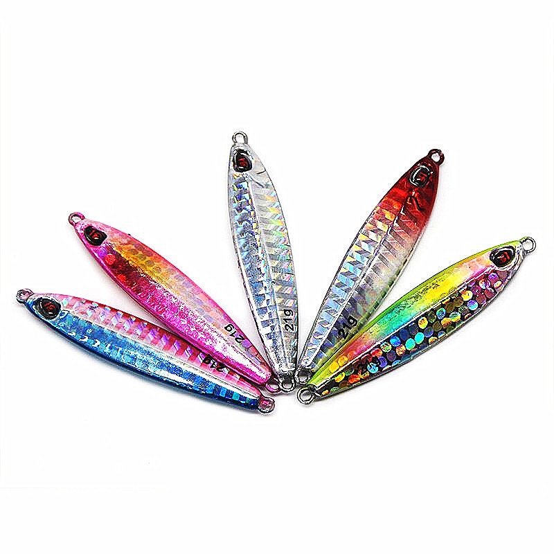 Mồi Câu Cá Giả Bằng Kim Loại Mắt 3D 10g-21g