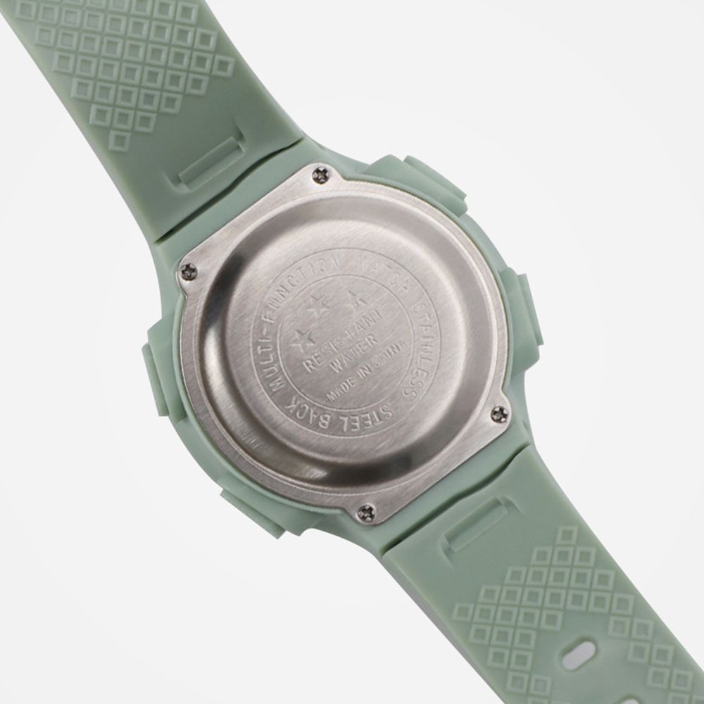 Đồng hồ đeo tay điện tử dạ quang chống thấm nước màn hình lớn họa tiết phi hành gia hoạt hình cho bé