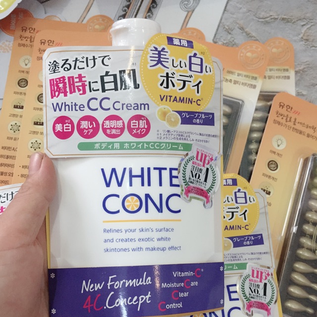 Sữa dưỡng thể White conc