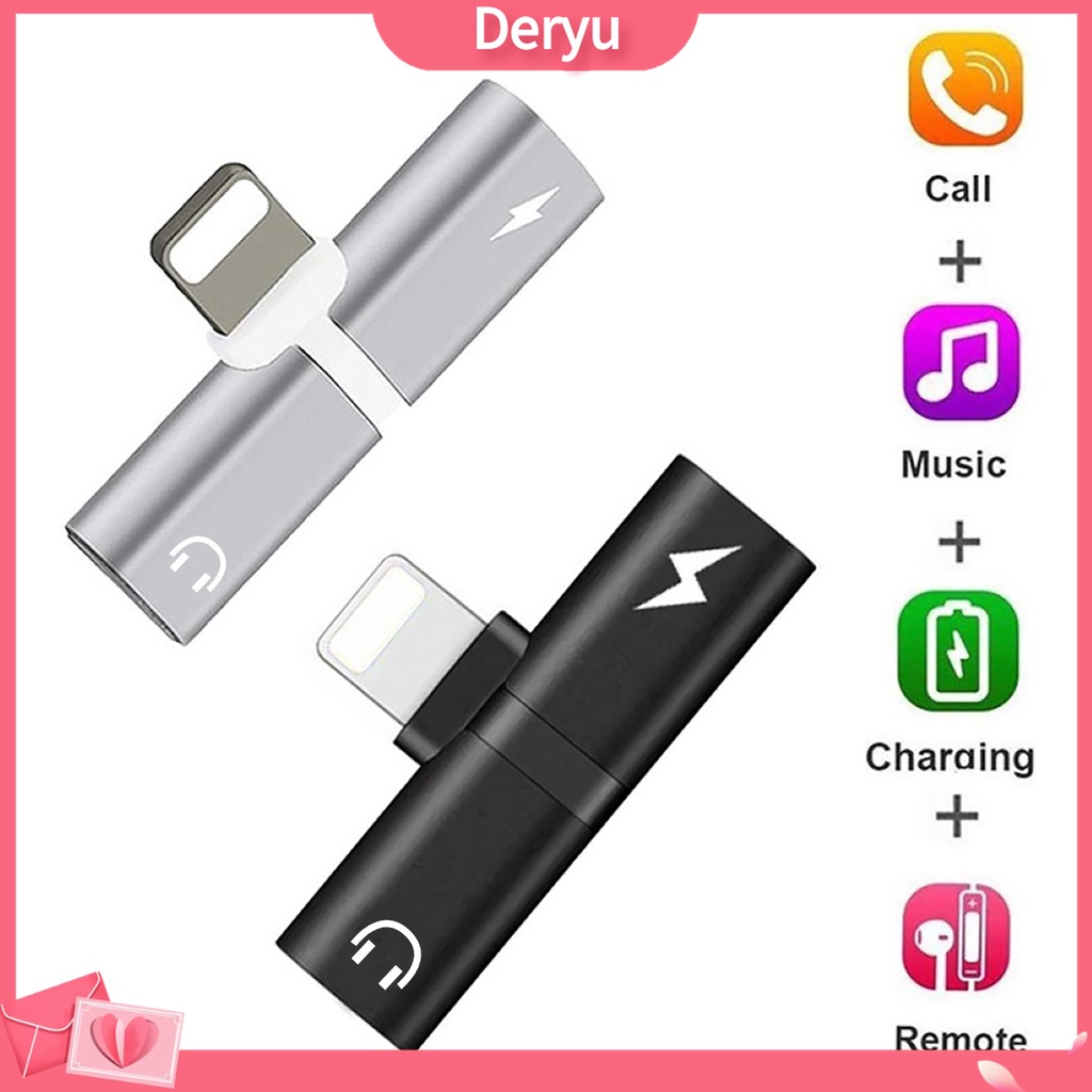 Giắc Cắm Chuyển Đổi 8 Pin Cho Tai Nghe iPhone