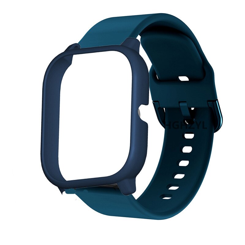 YIFILM Ốp bảo vệ kèm dây đeo bằng silicone tpu cho huami amazfit bip u pro /gts 2 mini gts 3