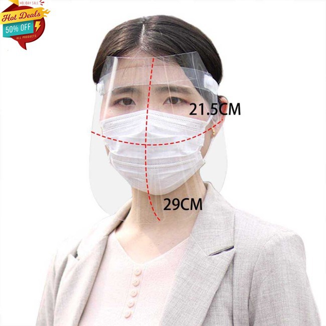 ✨Hàng Mới Về✨Kính Chống Dịch Tấm Chắn Giọt Bắn Face Shield Mặt Nạ Bảo Hộ NEO Phòng Chống Bụi Và Vi Khuẩn Nhựa Mika Trong Suốt