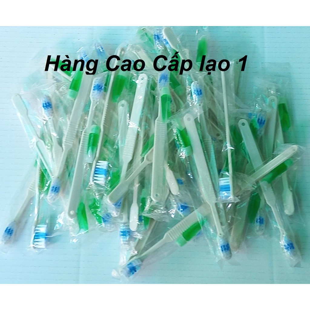 [loại1] 10 cây Bàn chải đánh răng khách sạn du lịch tặng kèm kem đánh răng