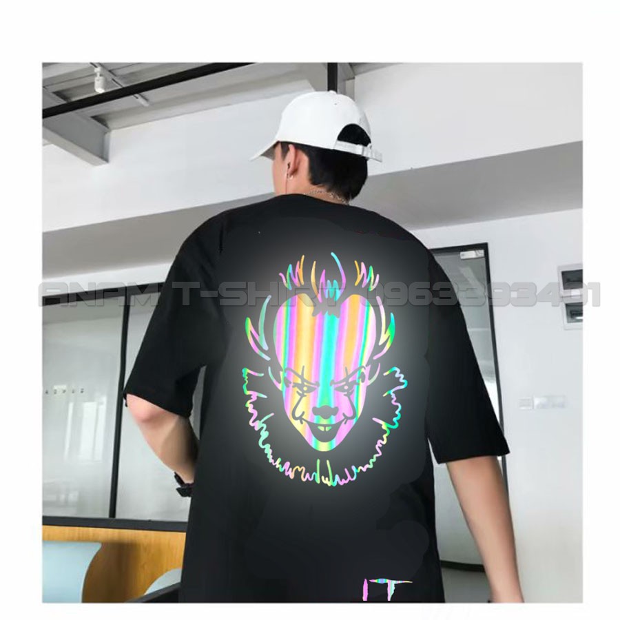 (VIDEO)ÁO THUN PHẢN QUANG 7 MÀU TAY LỠ NAM NỮ IT