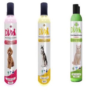 Sữa tắm Diva cao cấp khử mùi hiệu quả cho chó mèo 260ml, 400ml