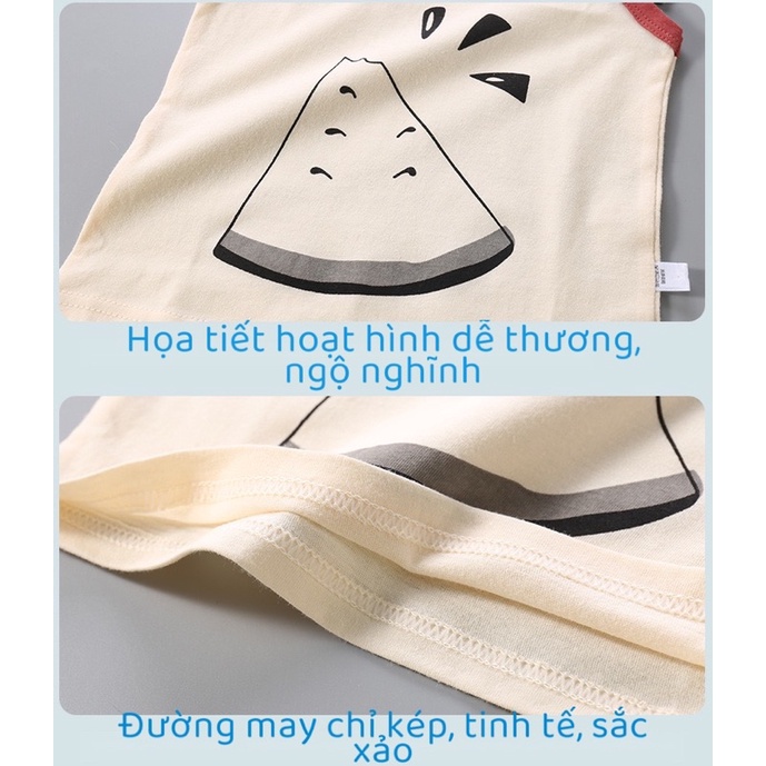 BỘ QUẦN ÁO BA LỖ COTTON CHO BÉ - M080322A