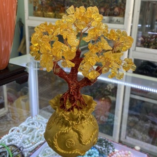 Cây đá tài lộc phong thủy - cao 20cm