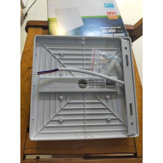 Ốp trần rạng đông 12w,đèn ốp trần vuông 17x17/12w chính hãng