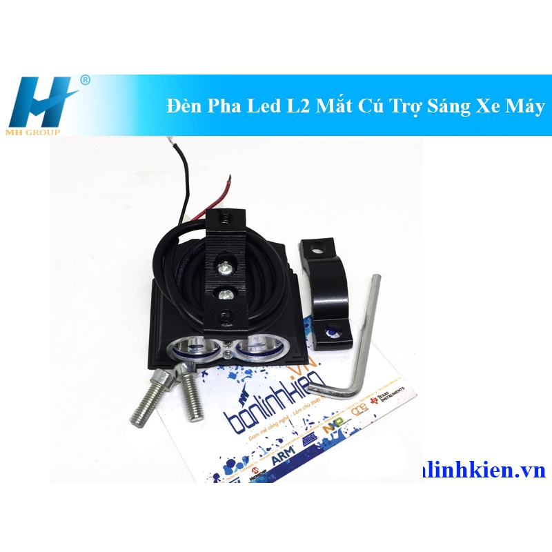 BLK Đèn Trợ Sáng Xe Máy L2 3 Chế Độ TS-L2-3M