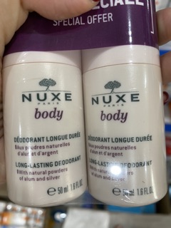 Lăn khử mùi Nuxe body 50ml