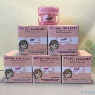 Kem umi yến đỏ colagen