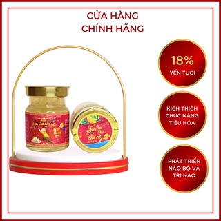 Tổ yến chưng sẵn thượng hạng NESTGIA 25% yến-70ml, vị dâu dành cho trẻ em