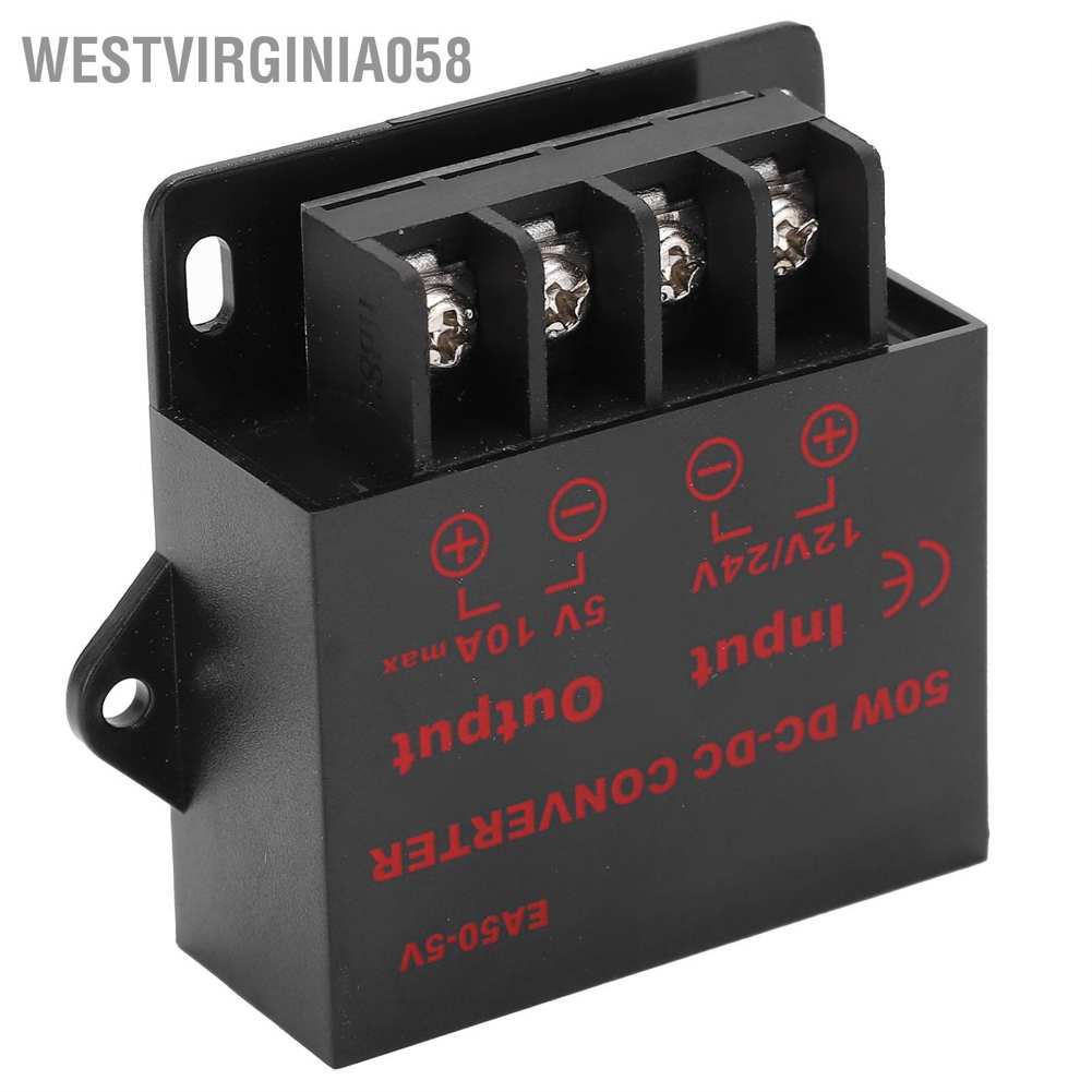 Hot DealsMotor Recorder EA50‑5V Voltage Regulator, Converter Adapter DC 24V 12V to 5V 10A Spot ExpressWestvirginia058