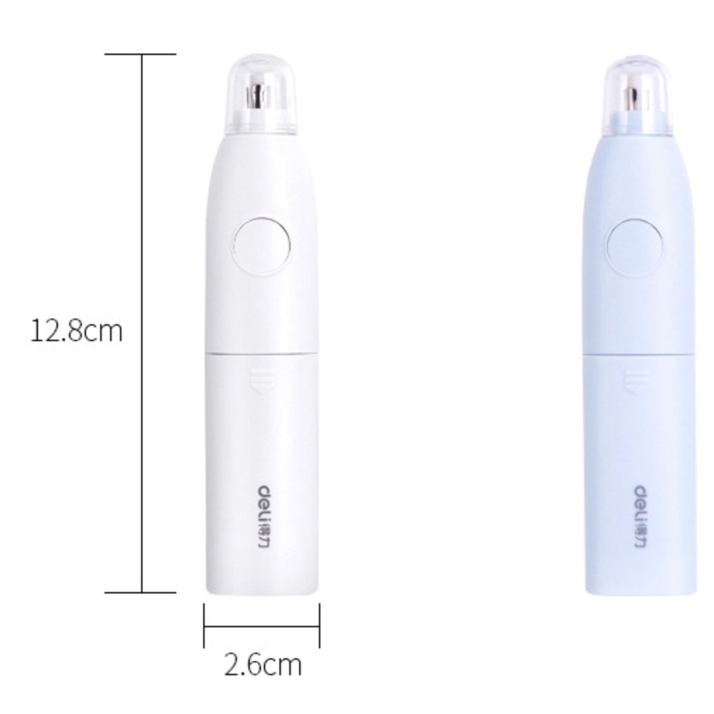 ☘️DELI☘️ Bút gôm tẩy bút chì tự động kèm phụ kiện vỉ gôm tẩy bút chì - Bút tẩy chì rung chạy pin tự động KBS 2020