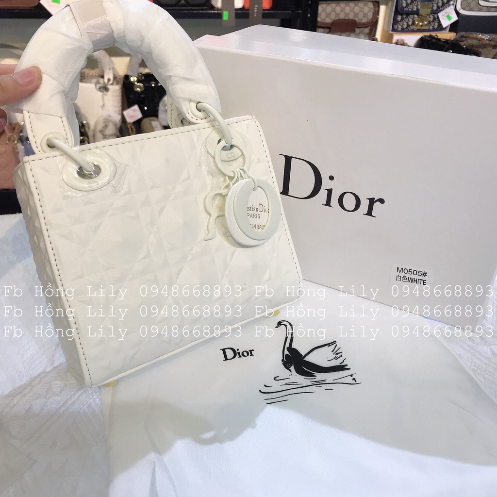 Túi DI OR vân kim cương tang mờ fullbox siêu xinh