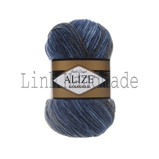 Cuộn Len Alize Lana Gold Batik 1600