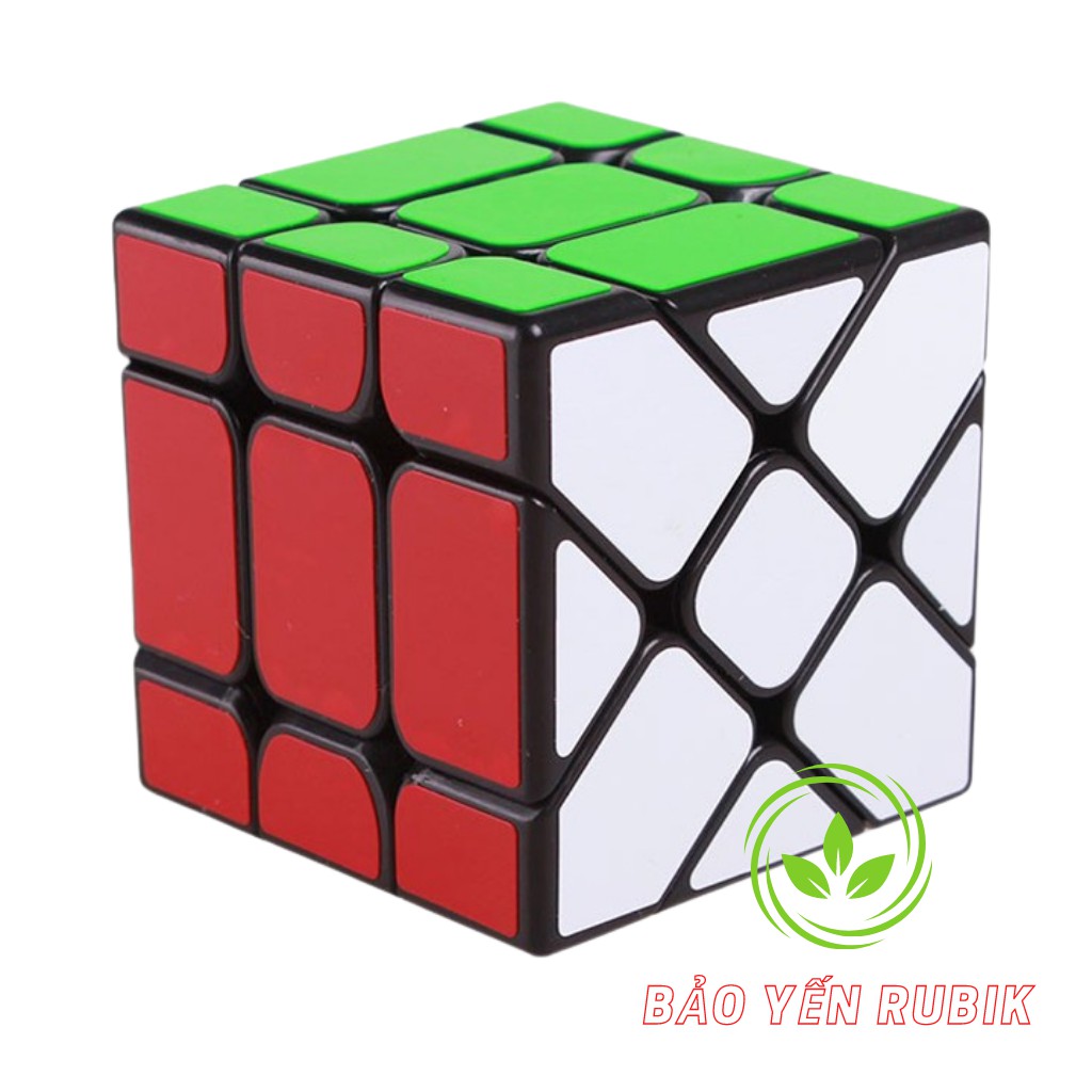 Rubik Biến Thể Rubik Fisher Cube QiYi Stickerless Rubik Biến Thể Giá Rẻ Rubic
