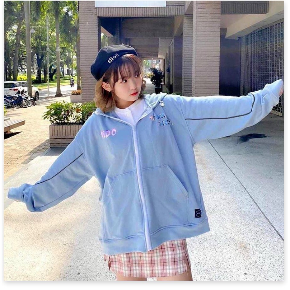 Áo nỉ dây kéo cực đẹp dành cho các bạn nữ KOKO MI STORE