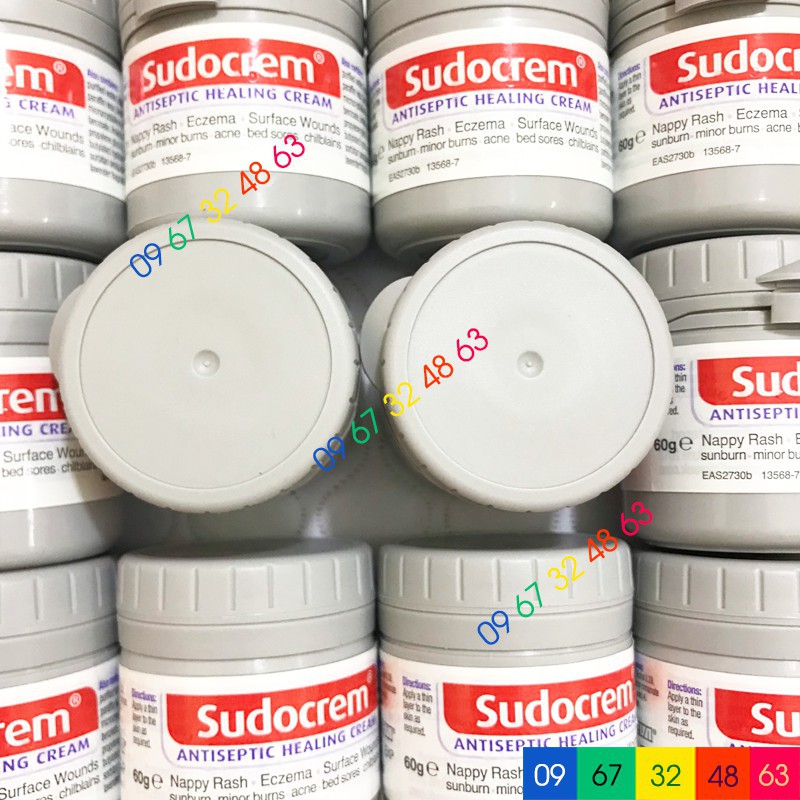 Kem hăm tã cho trẻ sơ sinh Sudocrem nội địa Anh 60g