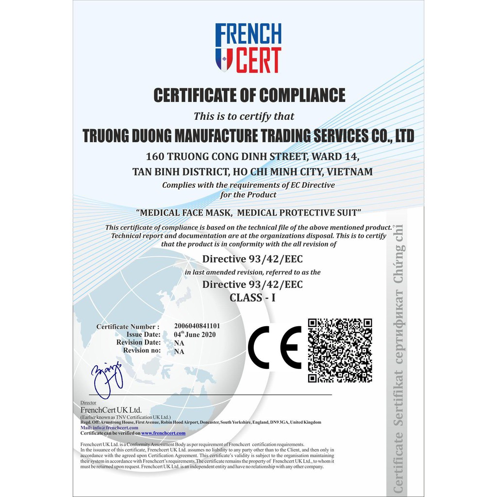 KHẨU TRANG Y TẾ 4 LỚP TRƯỜNG DƯƠNG COMPANY (HỘP 50 CÁI) | BigBuy360 - bigbuy360.vn