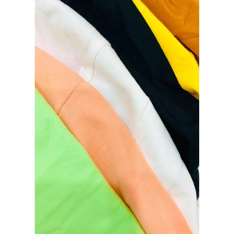 Áo Thun Nữ thêu logo polo đơn giản màu trắng chất thun cotton mềm mịn thoáng mát vải xịn cao cấp | BigBuy360 - bigbuy360.vn