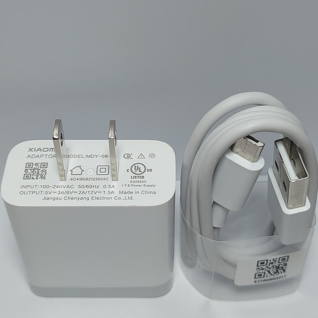 Sạc nhanh 18w Xiaomi chính hãng chân Type C cho nhiều loại điện thoại