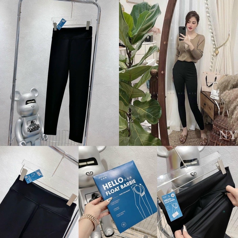 Quần legging nữ cạp cao - Hàng đẹp | Chất cotton dày dặn - co giãn tốt | Size S/M/L/XL