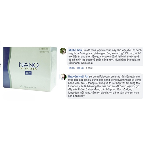 Viên Uống Nano Fucoidan Extract Granule Chống Oxy Hóa, Nâng Cao Sức Đề Kháng Chống Ung Thư (30 Gói)