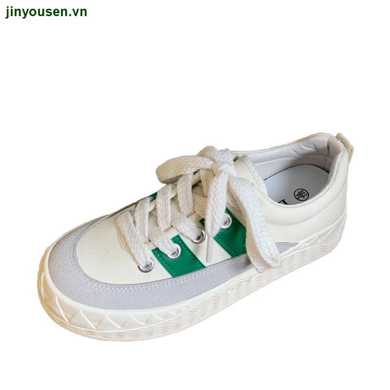 Giày thể thao vải canvas phong cách Hàn Quốc thời trang dành cho nữ