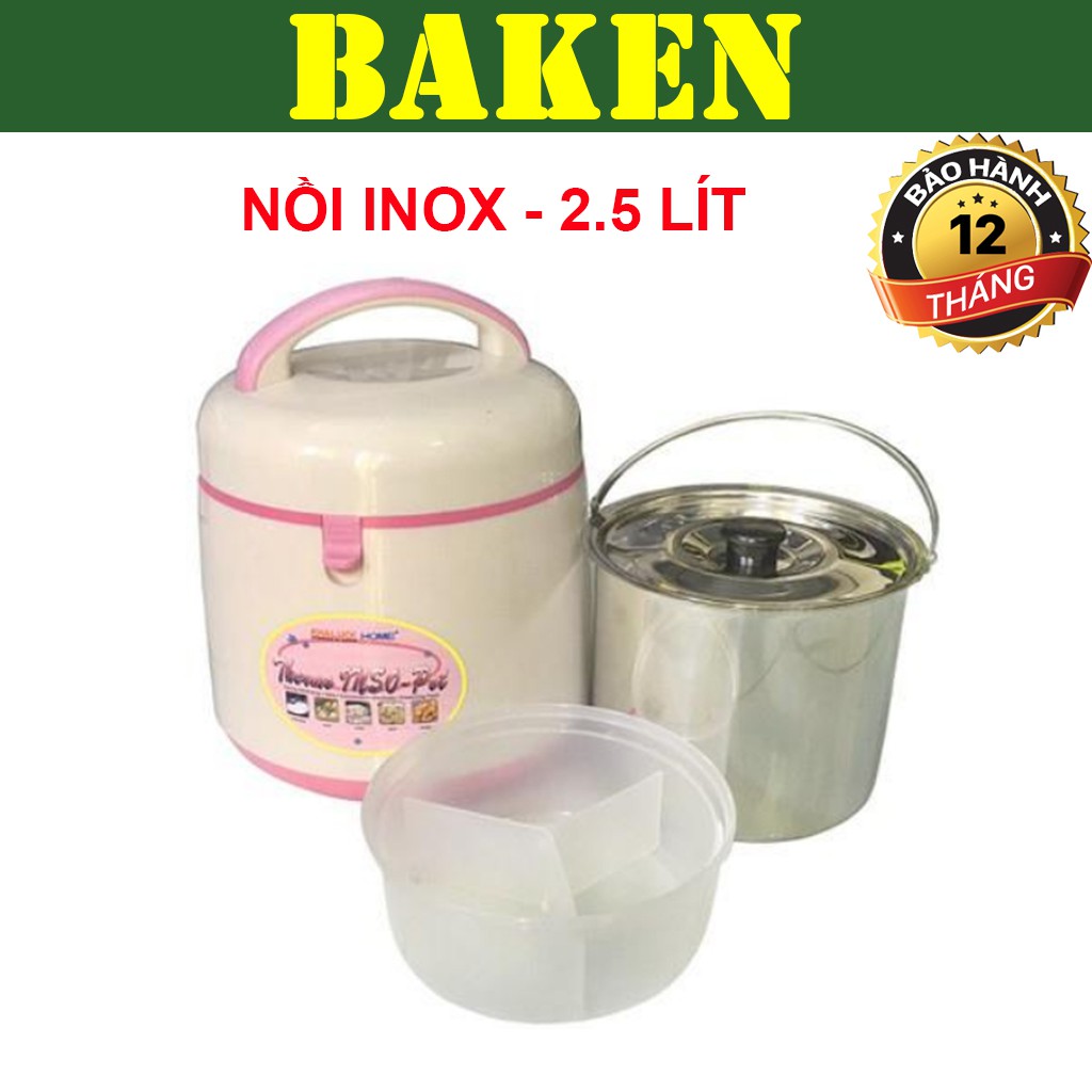 Nồi Ủ Thermo Dung Tích 2.5L KHALUCK.HOME KL-702 - BAKEN