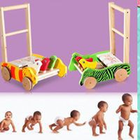 XE TẬP ĐI GỖ CAO CẤP CÓ RON CHỐNG TRƯỢT BẢN LỚN [SỈ INBOX]