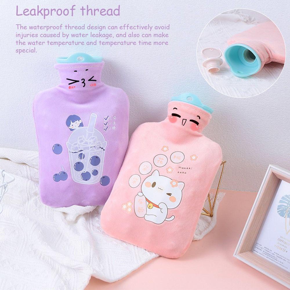 Túi Chườm Nóng Phủ Lông Chống Nổ Chống Thấm Nước