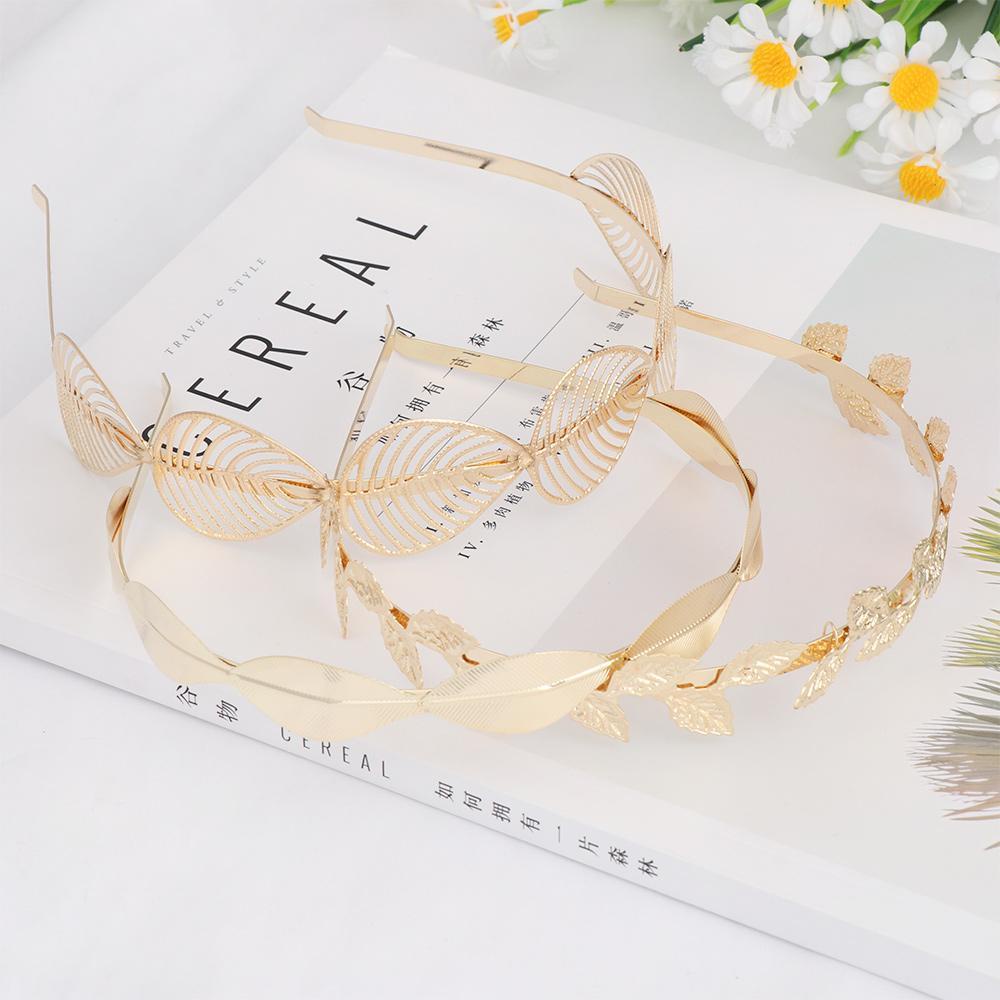 Băng Đô Cài Tóc Hình Chiếc Lá Thanh Lịch Thời Trang