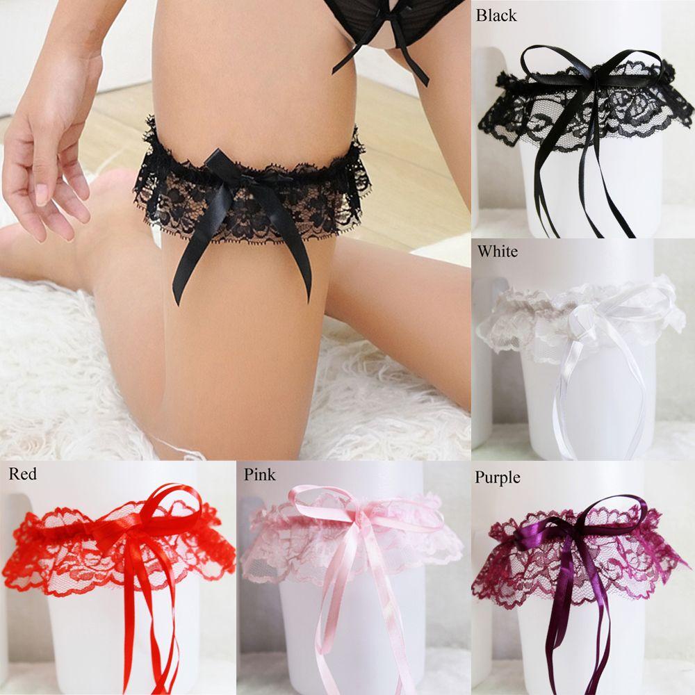 Đai Nịt Bít Tất Phối Nơ Quyến Rũ Cho Cô Dâu