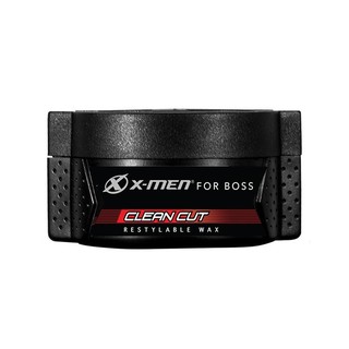 Sáp vuốt tóc X-Men For Boss Wax CLEAN CUT - Rẽ ngôi gọn gàng 70g
