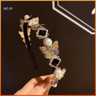 Bờm tóc đính đá hình bướm xinh đẹp phụ kiện tóc no.93 cài tóc pkt34 đẹp