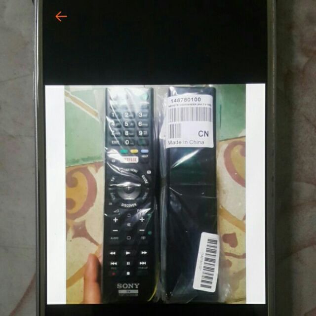 Điều khiển  tivi sony smach